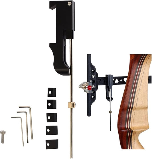 SOPOGER Archery Clicker Magnetic Recurve Bow Clicker Aluminum Bow Sight Clicker with Adjustable Slider Arrow Shooting Signal Bow Accessories for Hunting,Shooting,Competition-StrideForce Fitness