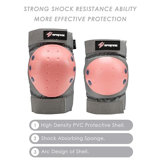 Kids Bike Helmet, Toddler Helmet for Youth Adult, Knee Pad Elbow Pad Wrist Guard Protective Gear Set for Skateboard, Bike, Skating, Cycling-StrideForce Fitness