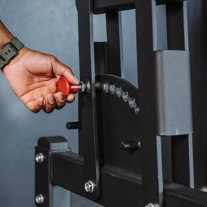 Titan Fitness Glute and Ham Developer, Adjustable GHD Machine, Comfortable Padding, Durable Steel Build, Workout Equipment for Commercial and Home Gym-StrideForce Fitness