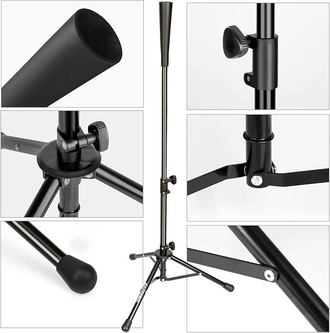 6'×6' Baseball Softball Practice Net,Baseball Backstop,with Batting Tee,Ball Caddy,for Hitting Pitching Batting Catching with Bow Frame,Bonus Strike Zone,Target,Portable and Foldable-StrideForce Fitness