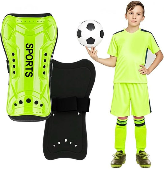 Youth Soccer Shin Guards for Kids Shin Pads Child Calf Protective Gear Protective Soccer Equipment for Boys Girls Children 3-15 Years Old-StrideForce Fitness