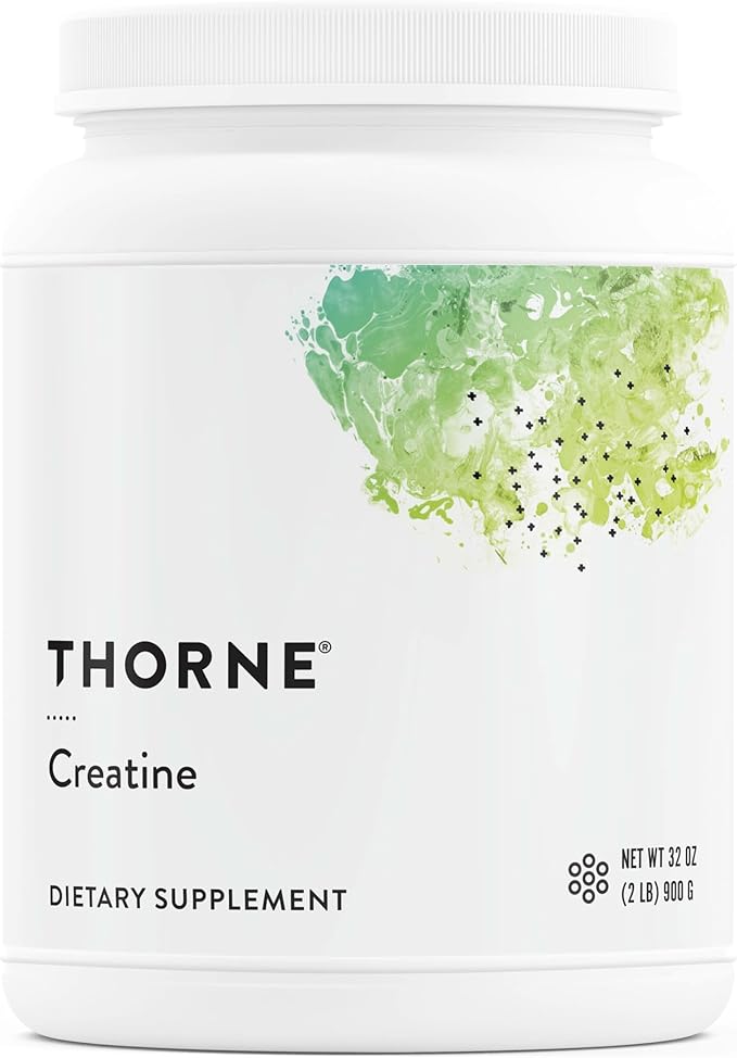 THORNE Creatine - Micronized Creatine Monohydrate Powder - Support for Muscles & Cognitive Function* - for Women & Men - Unflavored - NSF Certified for Sport - 5 g per Serving - 180 Servings-StrideForce Fitness