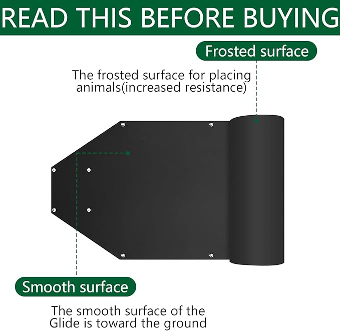 Tlswshsy Deer Drag Sleds-Multi-Purpose Utility Sled for Hauling Ice Fishing Supplies, Fire Wood, Duck Hunting, Fishing Gear and Accessories (1)-StrideForce Fitness