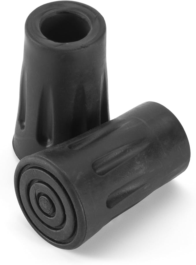 Cascade Mountain Tech Lightweight Aircraft-Grade Aluminum Trekking Poles with Extended Down Grip Plus Tip Kit-StrideForce Fitness