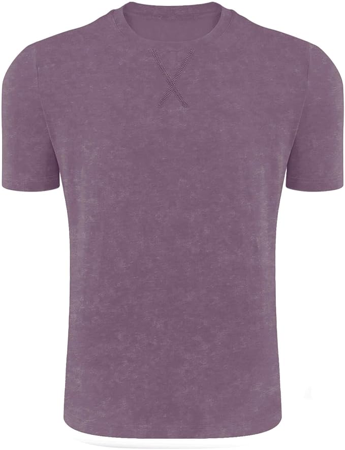 LOGEEYAR Men's Athletic Washed T-Shirts Basic Crew Neck Tees Tops Causal Distressed Cotton T Shirts for Men-StrideForce Fitness