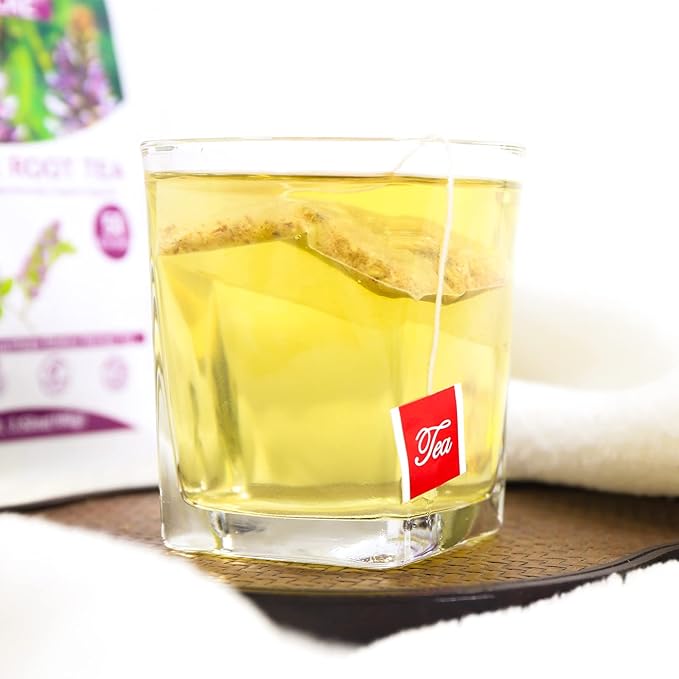 TEARELAE - Licorice Root Tea - 2g x 50 Count - 100% Pure Natural Licorice Root Herbal Tea Bag - Delightfully Sweet Flavor - Promote Respiratory Health - Caffeine-free - Non-GMO-StrideForce Fitness