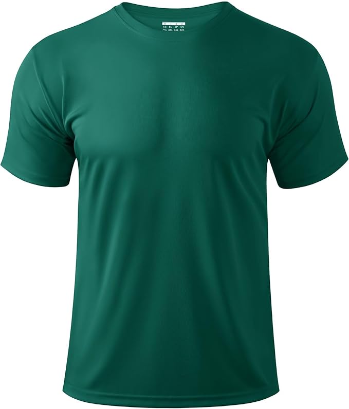 Boladeci Men's Swim Shirt Short Sleeve UPF 50+ Sun Protection SPF UV Moisture Wicking Lightweight Quick Dry Rash Guard-StrideForce Fitness