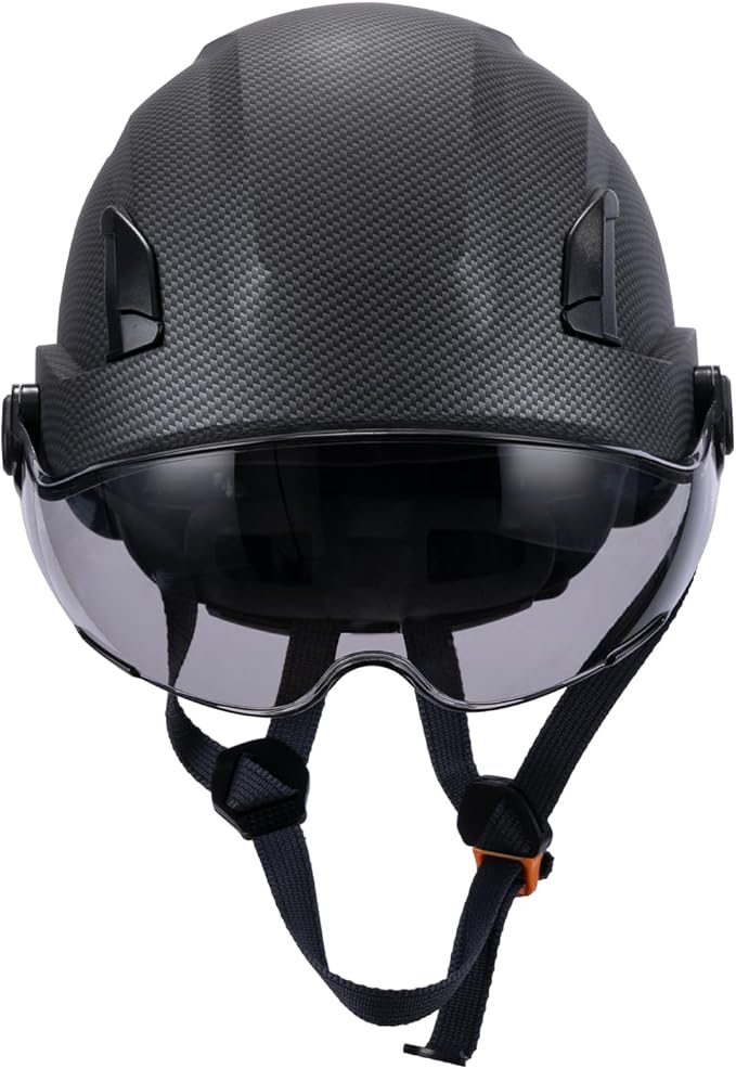 Land Helmets EcoPro Safety Helmet - ANSI/ISEA Z89.1-201 Type 1 Class C Vented - OSHA Approved - Lightweight Helmet with 6 Pt Suspension for Arborist, Industrial & Fall Protection-StrideForce Fitness