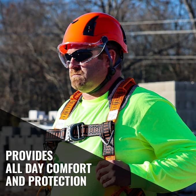 Malta Dynamics APEX Type 2 Safety Helmet – OSHA and ANSI Z89.1 Compliant Safety Hard Hats for Construction Workers and Vented Helmet for Head Protection-StrideForce Fitness