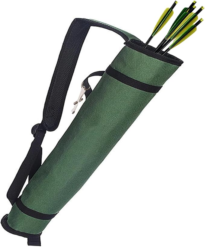 Archery Quiver Back and Hip Quivers Adjustable Arrow Backpack Bag Holder Side Hip Arrows Bag for Compound Recurve Bow Practice Target Hunting-StrideForce Fitness