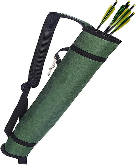 Archery Quiver Back and Hip Quivers Adjustable Arrow Backpack Bag Holder Side Hip Arrows Bag for Compound Recurve Bow Practice Target Hunting-StrideForce Fitness