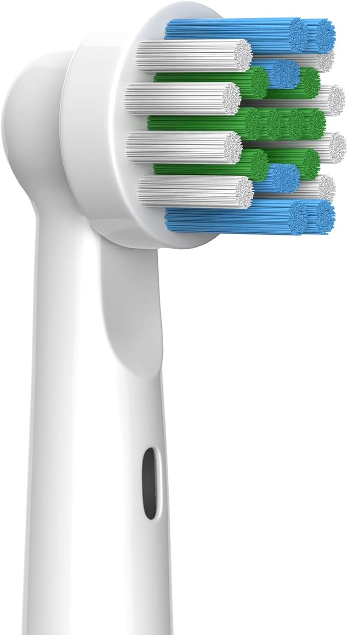 Replacement Heads Compatible with Oral B Braun Electric Toothbrush - DuPont Soft Bristles Tooth Brush for Gentle Gum Care, Pack of 16