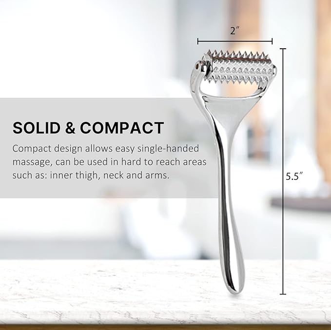 Massage Roller, Acupuncture Roller for Muscle Pain Relief, Acupressure Massager - Deep Tissue Massage Tool for Hand, Foot, Neck, Arms, Thighs-StrideForce Fitness