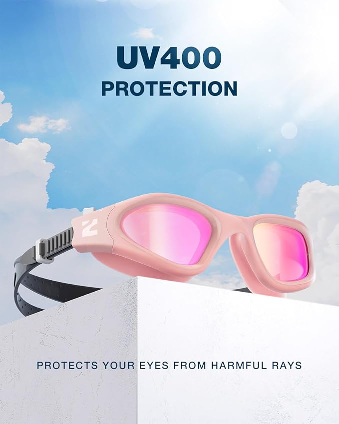 ZIONOR Swim Goggles, G1 SE Swimming Goggles Anti-fog for Adult Men Women-StrideForce Fitness