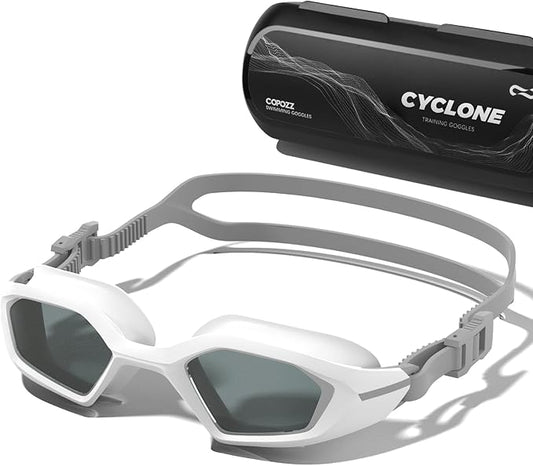 COPOZZ Men's Swim Goggles, Swimming Goggles Anti-fog No Leaking UV Protection for Adult men-StrideForce Fitness