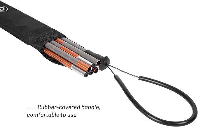 G2 GO2GEHTER 7075 Aluminum Alloy 270cm Backcountry Avalanche Rescue Probe with Storage Bag, Folding Design, Easy to Storage and Carry (3 Color Available)-StrideForce Fitness