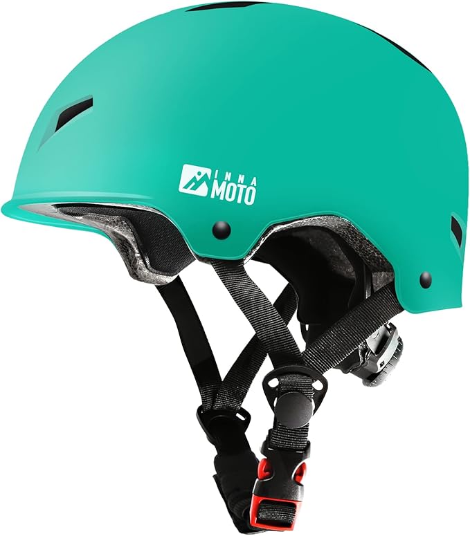 Skateboard Helmet for Adults - Adjustable Certified Safety Adults Helmet for Skateboarding Bike Bicycle Scooter Cycling Skate Skating Multisport Helmets for Women Men Boys Girls Kids Youth-StrideForce Fitness
