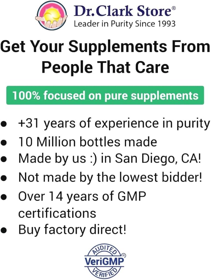 Dr. Clark Store Intestine Support & Cleanse Kit - with Original Green Tincture from Black Walnut Hulls, Wormwood, and Cloves-Helps Maintain Optimum Intestinal Function - Vegetarian Capsules-StrideForce Fitness