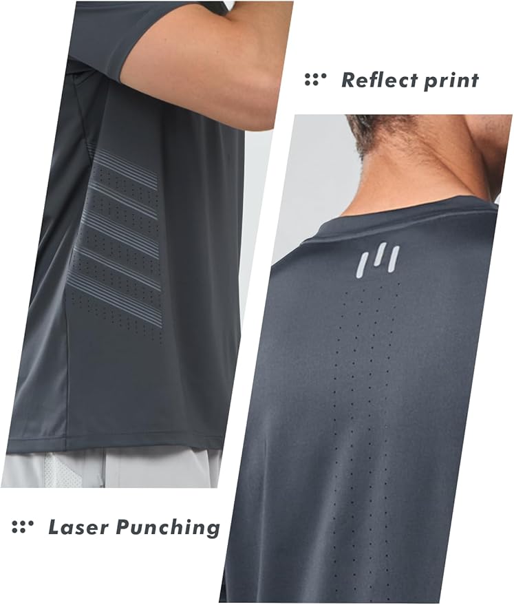 NORTHYARD Breathable 2.0™ Men's Athletic Workout T-Shirt-StrideForce Fitness