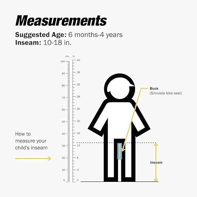 Strider 12” - Helps Teach Baby How to Ride a Balance Bicycle - for Kids 6 Months to 4 Years - Easy Assembly & Adjustments-StrideForce Fitness