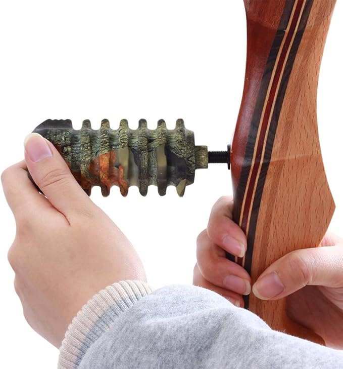 SOPOGER Archery Compound Bow Stabilizer Bow Riser Extension Dampener Target Quick Disconnect Silencers Stabilizer for Recurve Bow Hunting Shooting-StrideForce Fitness