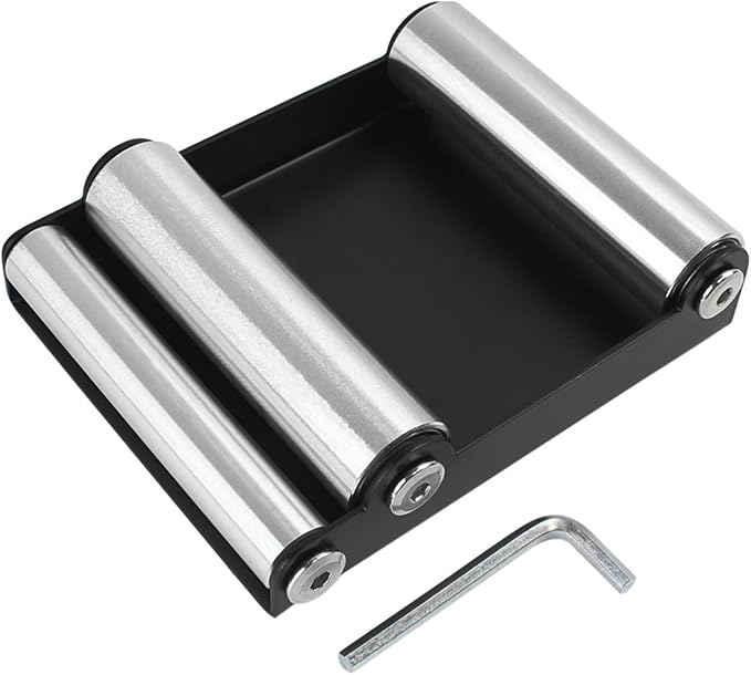 Motorcycle Wheel Cleaning Stand Universal Wheel Clean Roller Stand for Tire Cleaning & Chain Lubrication for Dirt Bike Street Bike-StrideForce Fitness