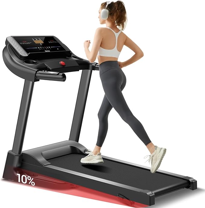 3-in-1 Portable Under Desk Treadmill, 17% Incline Walking Pad Treadmills for Home and Office, Folding Treadmill with 2.5 HP Quiet Brushless, 300 LBS Capacity-StrideForce Fitness