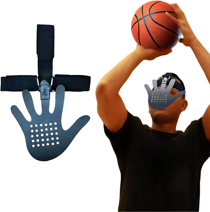 Generic Headgear Blocking Guards Basketball Defensive Mask, 3D Eye-Blocking Shooting Dribble Training Mask, Guard Shooter Jump Shot Basketball Game Training Equipment, Improving Skills, Black-StrideForce Fitness