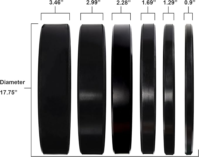 Olympic Bumper Plates Set, 2" Weight Plates for Strength Training & Weightlifting, Paris or Set or Set with Barbell, Multiple Options-StrideForce Fitness