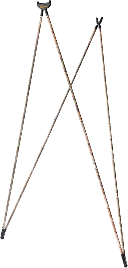 4 Stable Sticks® Essential 4 Points Bipod Shooting Sticks - Lightweight Aluminium, Extrem Stability for Hunting and Shooting, Foldable and transportable-StrideForce Fitness