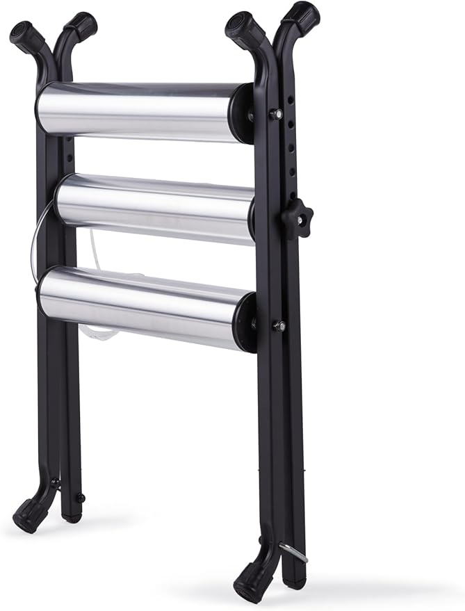 Saris Aluminum Rollers Indoor Bike Resistance Trainer Cycling Exercise Training Enhance Your Balance For Mountain Biking, Racing & Strength Training-StrideForce Fitness