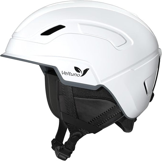 Ski Helmet for Women, Men & Youth, Snowboard Helmet with 7 Individual Air Vents, Snow Helmet with ABS PC Shell, EPS Foam, Dial Fit, Removable Fleece Liner and Ear Pads, Goggles Compatible-StrideForce Fitness