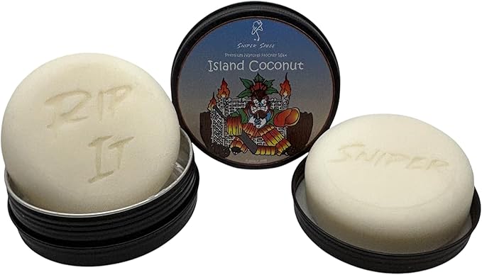 Hockey Wax Premium Natural Hockey Stick Wax – Protect Hockey Tape Provide Perfect Tacky Grip for Hockey Stick Tape Protect Hockey Stick Blade from Water Ice and Snow-StrideForce Fitness