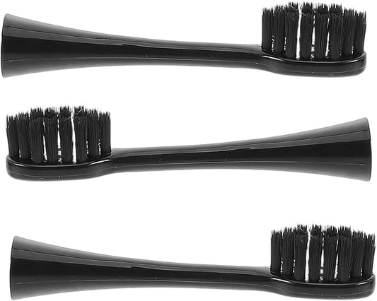 NOLITOY 3Pcs Soft Bristle Electric Toothbrush Replacement Heads Compatible for Adults, Nylon Brush Heads for Sensitive Teeth, Oral Care Accessories for Daily Use