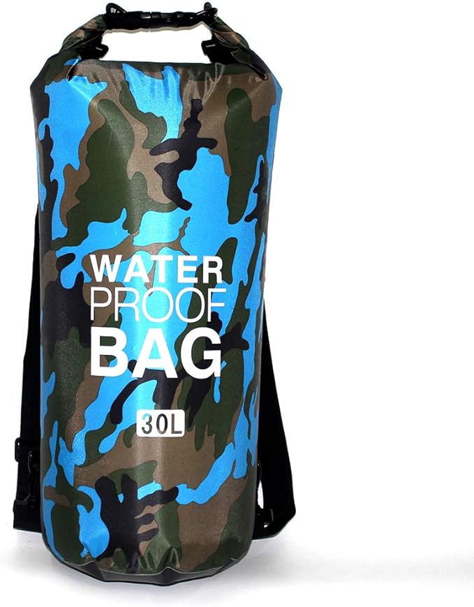 Waterproof Dry Bag 2L/5L/10L/15L/20L/30L, Roll Top Sack Keeps Gear Dry for Kayaking, Rafting, Boating, Swimming, Camping, Hiking, Beach, Fishing with Free Waterproof Phone Case-StrideForce Fitness