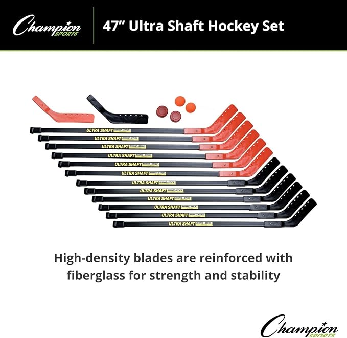 Champion Sports Ultra Shaft Hockey Set-StrideForce Fitness