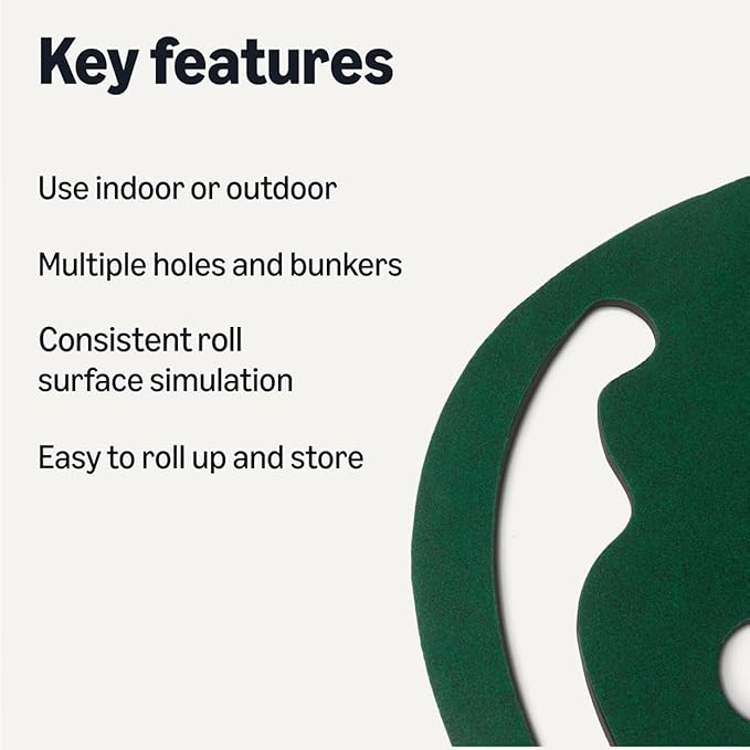 Amazon Basics Golf Putting Green-StrideForce Fitness