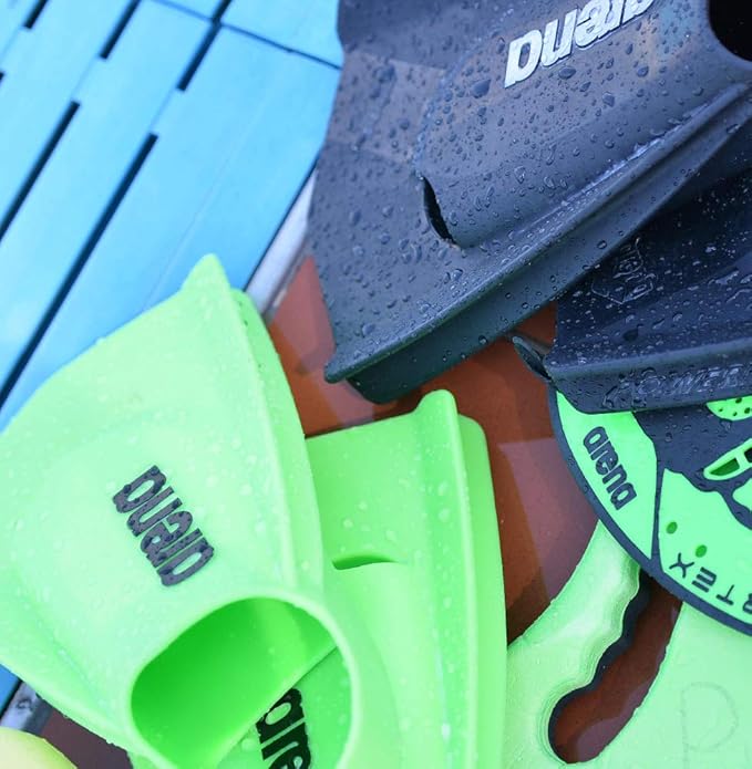 Arena Unisex Adult Vortex Evolution Swimming Hand Paddles for Women and Men Adjustable Straps Curved Design-StrideForce Fitness