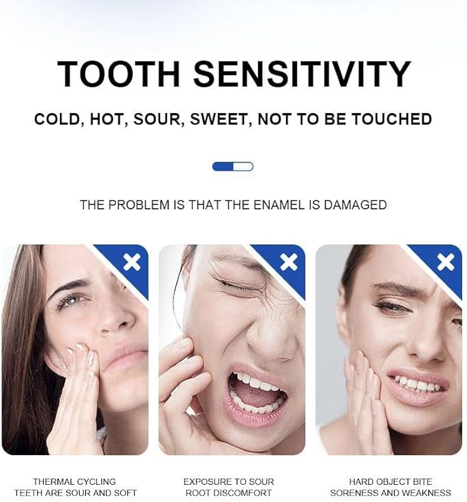 2 Pcs 7.5% Hydroxyapatite Toothpaste for Advanced Enamel Protection and Tooth Strengthening, Gentle and Effective Formula Fresh Breath Suitable for Sensitive Teeth.