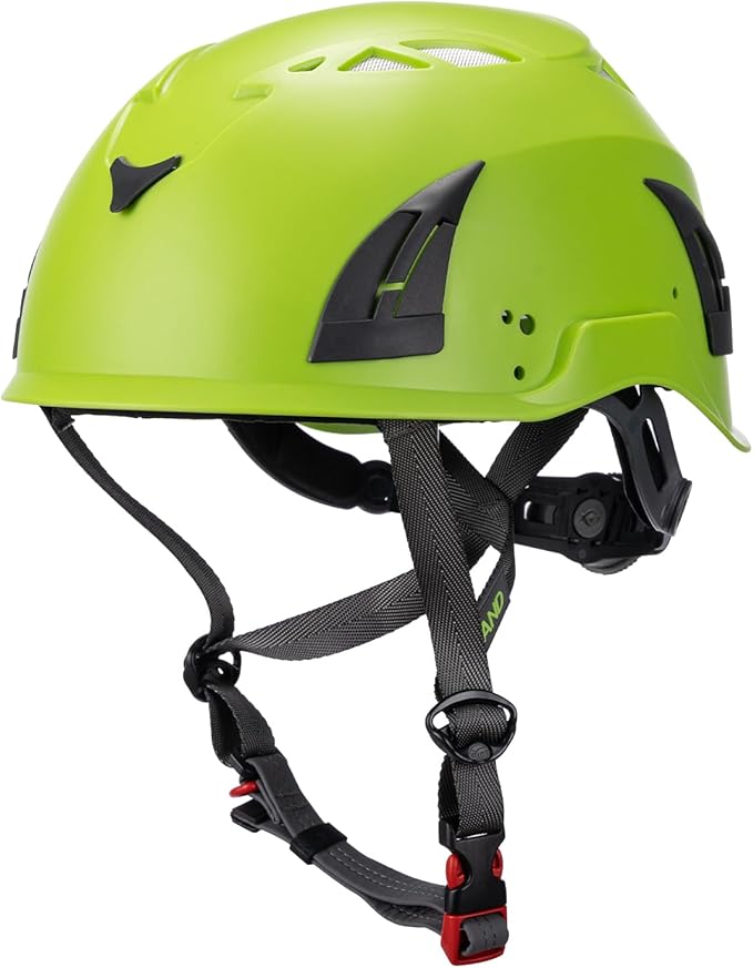 Land Helmets ClimbPro Safety Helmet for Rock Climbing – Lightweight & Durable Hard Shell with Adjustable Chin Strap and Accessory Slots – Ideal for Indoor & Outdoor Adventure-StrideForce Fitness