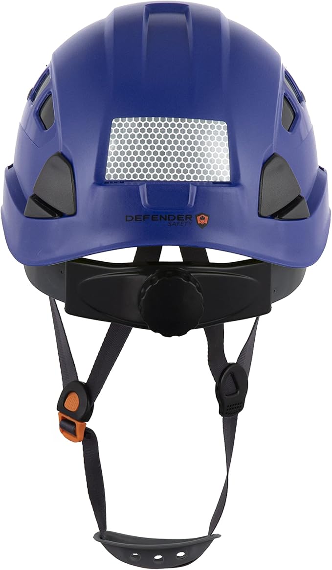 Defender Safety H1 Safety Helmet Hard Hat with Visor ANSI Z89.1-StrideForce Fitness