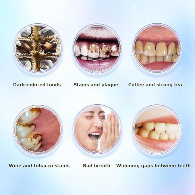 Niacinamide Whitening Toothpaste (2PCS), Fluoride-Free Formula, Effectively Removes Stains & Deep Cleans for Brighter Teeth and Fresher Breath