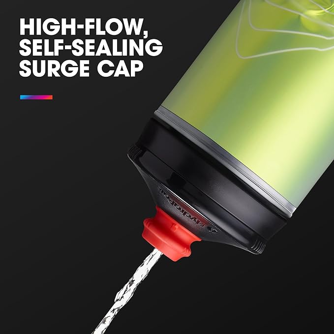 HydraPak Polar Surge Insulated Bike Water Bottle 2-Pack (20oz or 24oz) - High Flow, Fits Most Bike Cages, For Cycling & Sports-StrideForce Fitness