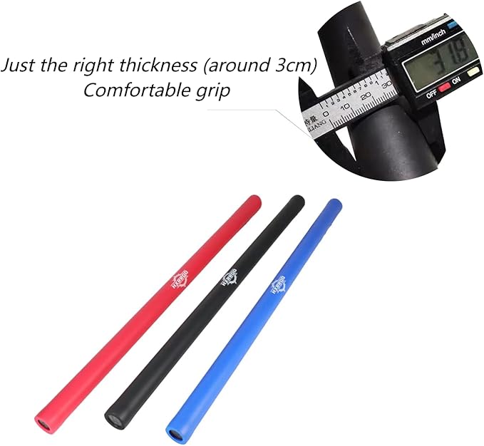 Kali Sticks Martial Arts Foam Padded Escrima Sticks for Safe Practice Training and Sparring with Carry Bag Case - 4 Packs-StrideForce Fitness