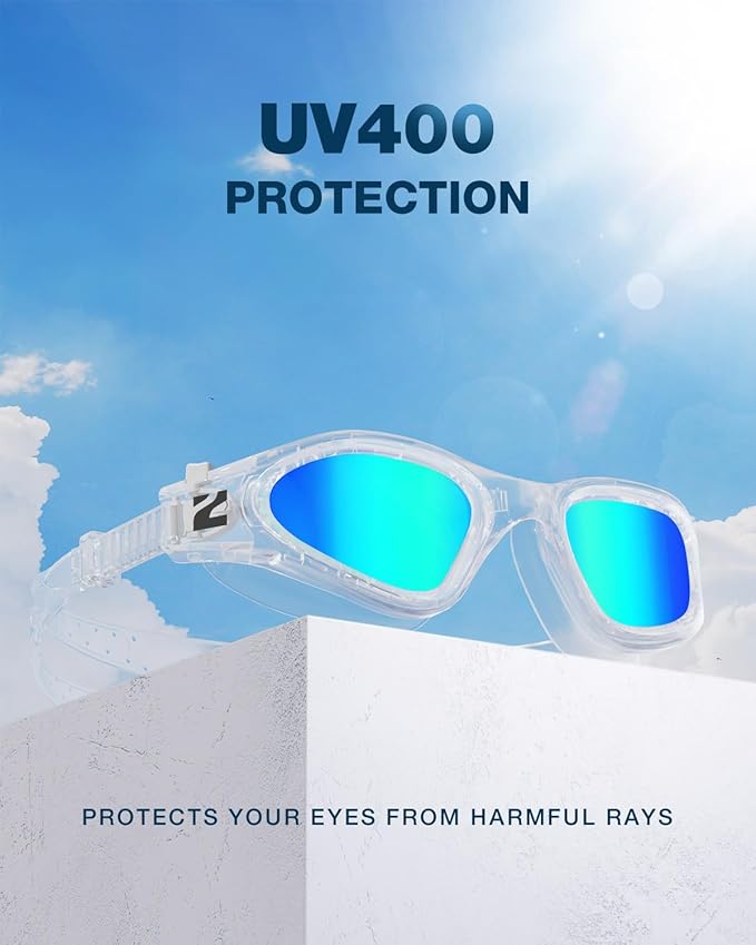 ZIONOR Swim Goggles, G1 SE Swimming Goggles Anti-fog for Adult Men Women-StrideForce Fitness