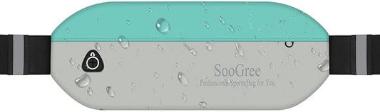 Slim Fanny Packs for Women Men,Waterproof Waist Pack with Reflective Strip Adjustable Strap,Running Belt for Sports Workout Cycling Hiking, Casual Hands-Free Wallets Phone Bag (Style 4)-StrideForce Fitness