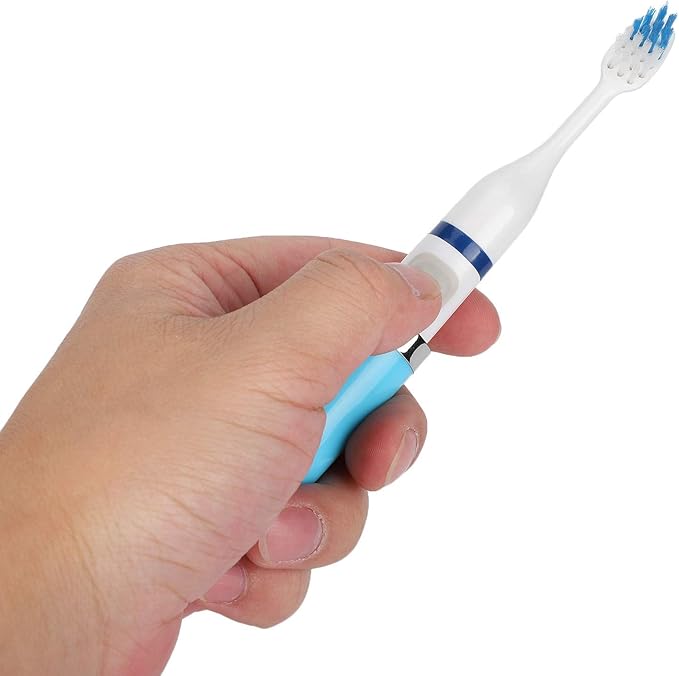 Electric Tongue Muscle Training Device, Oral Massage Stimulation Stick, Speech Swallowing Aid Training with Toothbrush Head, Tongue Mouth Muscle Training Tools