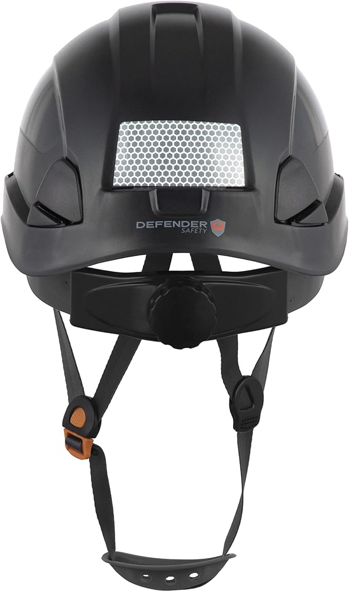 Defender Safety H1 Safety Helmet Hard Hat with Visor ANSI Z89.1-StrideForce Fitness