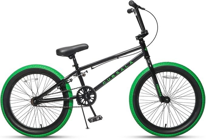 Freestyle BMX Bike, 18 20 Inch Kids Bicycle for 5-13 Years Old Kids and Beginner Level Rider, Multiple Colors-StrideForce Fitness