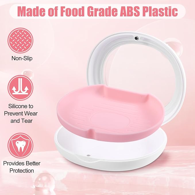 Retainer Case,Aligner Case,Compatible with Invisalign,Aligner,Contain Remover Tool,Chewies